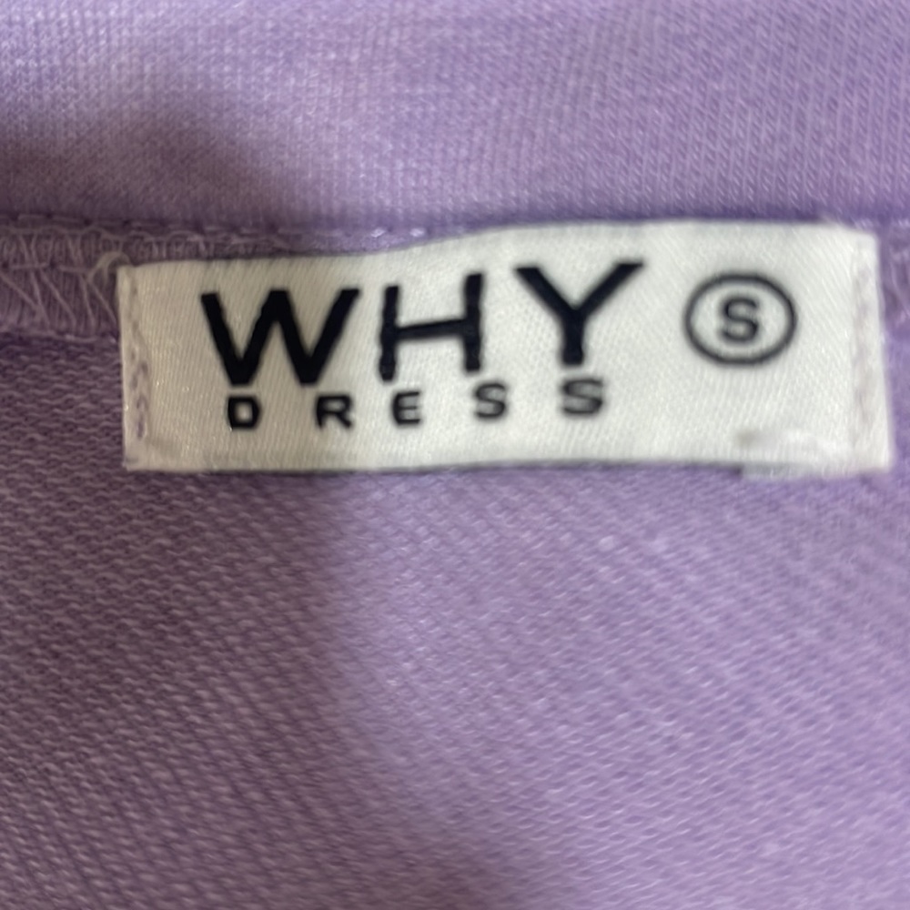 Light purple sweatsuit with wide neck and rhinestones down the sides - Picture 4 of 9